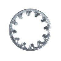 #12 Internal Tooth Lock Washer, Zinc